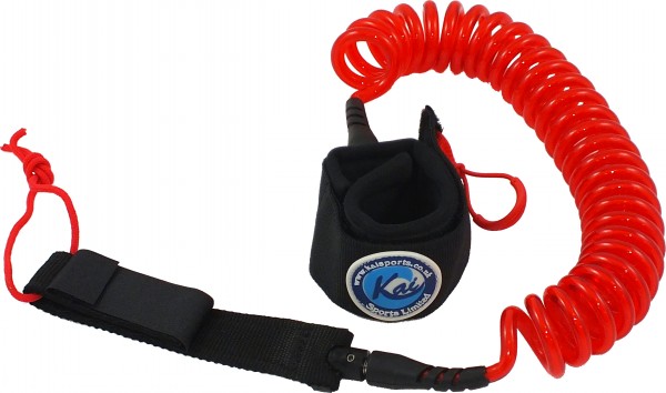 KAI SPORTS PRO 8MM COILED SUP LEASH - ANKLE CUFF ERS